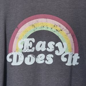 Wildfox Easy Does It Rainbow Sweatshirt Size S/M